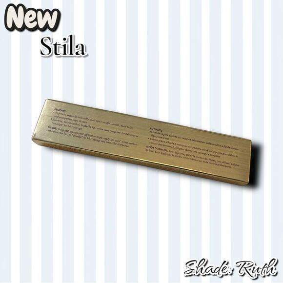 New NIB Stila Calligraphy Lip Stain Makeup– Shade: Ruth (0.22 fl oz / 6.7 mL) - Picture 5 of 6